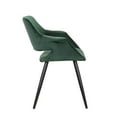 thumbnail image 7 of Porthos Home Fulco Velvet Dining Chair, Durable Black Steel Legs, 7 of 7
