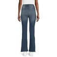 thumbnail image 3 of No Boundaries Juniors Five Pocket Flare Jeans, Sizes 3-21, 3 of 5