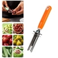thumbnail image 1 of Adjustable Stainless Fruit & Vegetable Corer Tool, Multi-Size Bell-Pepper Cutter & Seed Remover, Ergonomic Grip Kitchen Gadget for Apple Pear Zucchini, Quick-Prep Stuffing & Garnish Maker, 1 Corer, 1 of 8
