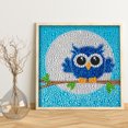thumbnail image 3 of Cuadros Decorativos Diamond Painting Cartoon Animal Full Special Drill Rhinestone Kit (DXZ034) Likrtyny embutido en tela, 3 of 9