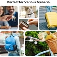 thumbnail image 6 of 2026 Air Tracker Tags-2 Pack 5.3 Smart Bluetooth Tracker Tag Work with Apple Find My (iOS Only) Key Finder Item Locator for Keys, Luggage,Wallet, Backpack, Pets,etc. (2, White), 6 of 8