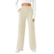 thumbnail image 1 of Pantalones de yoga DLOODA de pierna ancha y cintura alta para mujer, color caqui, 1 of 4