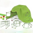 thumbnail image 1 of XXL red Kits de construcción de fuertes para niños, construcción artesanal de fortaleza, castillos, túneles, tienda de juegos, juguetes para niñas y niños, 1 of 5