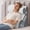 White/Grey, variant on 3PCS Bed Wedge Pillow For Headboard, Adjustable Wedge Pillow For Sleep Apnea, 23" Wide Triangle Pillow Wedge Set For After Surgery, Acid Reflux Relief, Snoring, Neck&Back Support, White/Grey