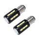 thumbnail image 2 of Riwesomey 2 piezas de bombilla de luz automática 21SMD, reemplazo Universal desmontable, resistente al calor, accesorios de lámpara de advertencia de Bombillas para automóviles Base 1157 Riwesomey VI017609-01B, 2 of 6