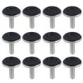 thumbnail image 1 of CATIEBYE 12Ud Tuercas Niveladoras De Muebles Con Tornillos M8 Pies Ajustables Y Acabado Negro, 1 of 4