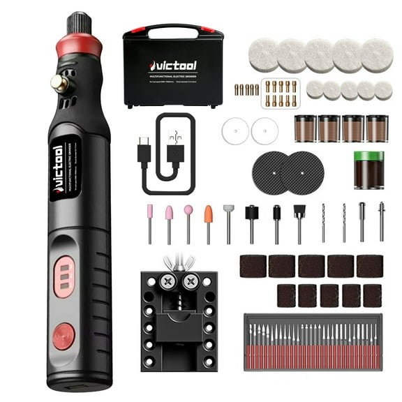 Encounter Cordless Rotary Tool Kit, 3-Speed Electric Engraving Pen with 272 Piece Accessory Set for Crafting