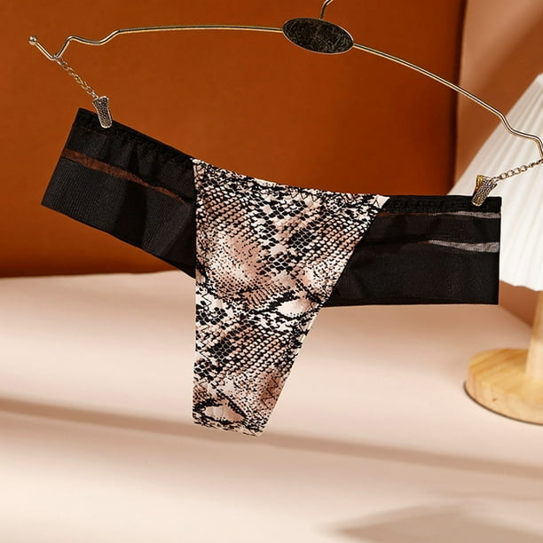 Essentials Women's Cotton Stretch Bikini Panty, 6-pack Leopard  Assorted, Medium