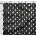 thumbnail image 2 of Soimoi Llama Alpaca Print,Cotton Poplin, Sewing Fabric Sold by The Yard 42 Inch Wide,Sewing Craft Quilting/Quilt Making Fabric, Black, 2 of 5