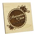 thumbnail image 2 of Personalized Save The Date Wooden Engraved Magnets 20 Rustic Wedding Announcements With Envelopes, 2 of 2