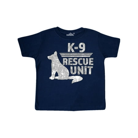 

Inktastic German Shepard K-9 Rescue Unit Gift Toddler Boy or Toddler Girl T-Shirt
