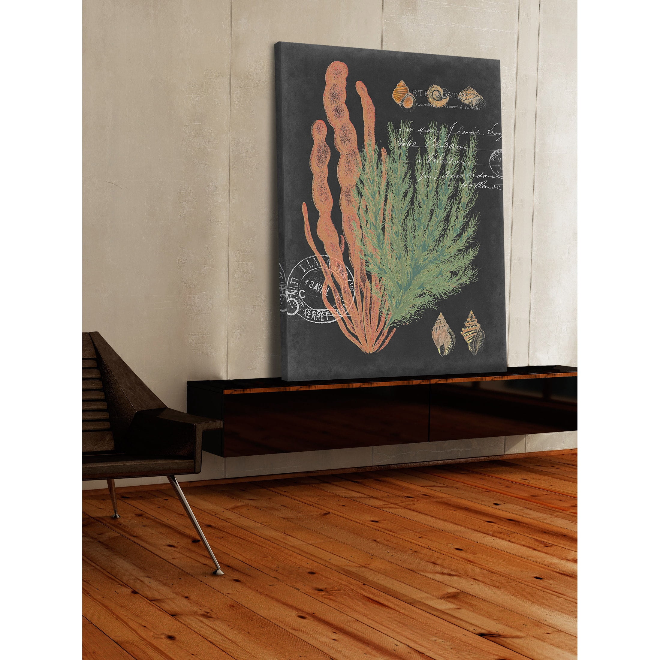 "Coastal Post I" Painting Print on Wrapped Canvas