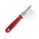 thumbnail image 2 of Greeniant Peine Dematting Pet Metálico Inoxidable Inoxidable A prueba de herrumbre Tijeras huecas Acero Bruñido 2.5 pulgadas Aseo Enredos Mango Suministros para perros, 2 of 6