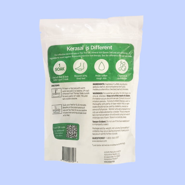 Kerasal Foot Therapy Soak, 2 lbs photo 8