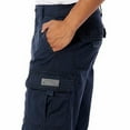 thumbnail image 3 of Unionbay Male Blue Lightweight Mens Cargo Shorts, Size 38 Men, 3 of 4