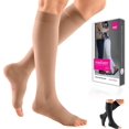 thumbnail image 6 of Mediven Plus Knee High 30-40 mmHg Compression Socks, Open Toe, 6 of 11