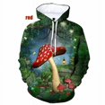 thumbnail image 3 of Sudadera con capucha con estampado 3D de hongos para hombre y mujer, sudadera con capucha de gran tamaño con estampado completo para primavera y otoño, ropa de diseñador para hombre, 3 of 5