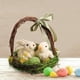 thumbnail image 5 of Decoración de escritorio de conejo y pollito de Pascua, decoración de Pascua, huevo de Pascua de pollo para balcón, casa, granja, dormitorio, jardín, 5 of 7