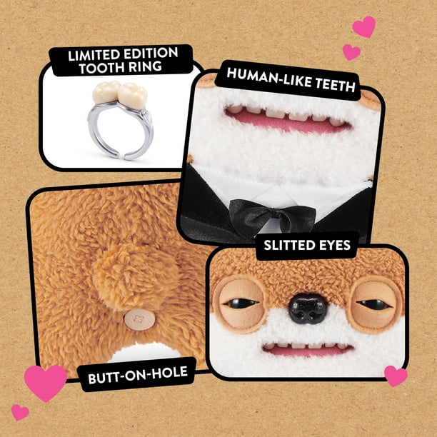 Fuggler Wedding Fuggs 9 inch 2-Pack, Funny Ugly Monster Soft