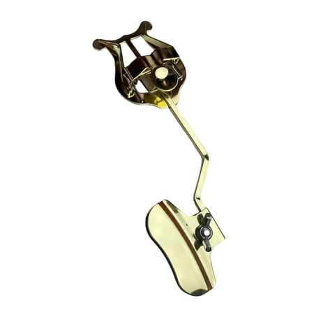 colcolo Trombone Lyre Sheet Music Holder Metal Trumpet Marching Lyre for Performance