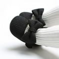 thumbnail image 5 of Xinhuaya Baby Bow Sneakers Soft Soled Toddler Bow Prewalkers Soft Moccs First Walker Shoes, 5 of 6