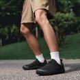 thumbnail image 6 of Men's Wide Toe Box Barefoot Hiking Shoes Lightweight Non Slip Outdoor Walking Sneakers for Camping Trekking Travel and Daily Wear, 6 of 9