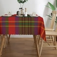 thumbnail image 3 of Rectangle Table Cloth, Scottish Clan Connolly Dress Tartan Plaid Resistant Washable Tablecloth Decorative Table Cover for Dining, Indoor and Outdoor, 3 of 6