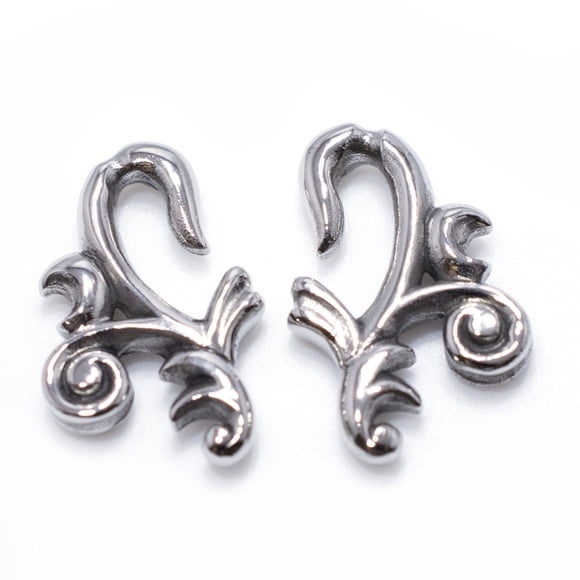 6 gauge Body jewelry, Stainless steel Ear Plug