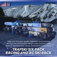 thumbnail image 2 of TRAPSKI SIX PACK Racing and XC Ski Rack, 2 of 11