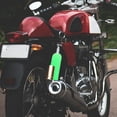 thumbnail image 2 of WEUVEB Universal Motorcycle Fork Boots Green Rubber Easy Install Shock Protection 1Pair, 2 of 8