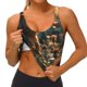 thumbnail image 3 of Balery Sunshine Butterfly Flower Bear Sujetadores deportivos con espalda cruzada para mujer, acolchados, sin costuras, de alto impacto, ideales para yoga, gimnasio, entrenamiento y fitness.-XX-Large, 3 of 8