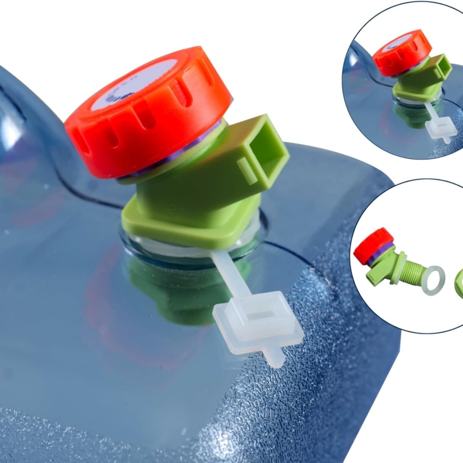 "3.17 Gallon Water Container with Spigot, Portable Water Jug, No Leakage Camping Bucket with Tap, BPA Free Emergency Water Storage Tank for Camping, Vehicle, Car, Outdoor Hiking, Picnic "