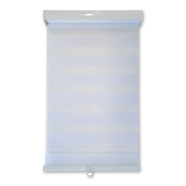ITY Olivia Stone - 33" X 84" Alternate Blinds Window Shade Cordless White
