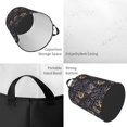 thumbnail image 2 of Balery Snake Sleep Cesta de ropa redonda con asas, impermeable, independiente, para ropa, juguetes, dormitorio y familia-Medium, 2 of 6