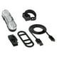 thumbnail image 4 of Lámpara trasera para bicicleta, luz trasera para bicicleta, resistente a la lluvia, práctica y ligera. Blanco, 4 of 9