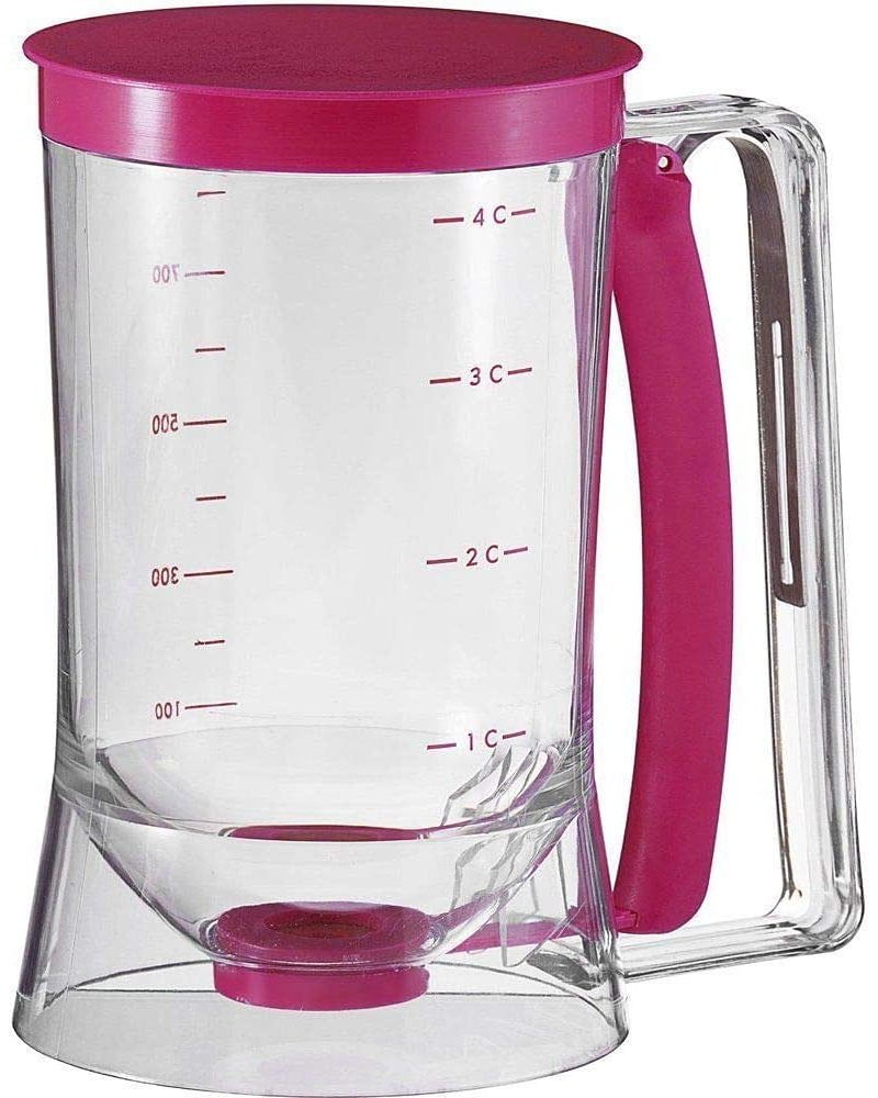 Batter Scoop For Muffins Batter Dispenser - Chef Batter Dispenser Pancake Maker Brownie Mix Muffin Mold Crepes Dispenser Batter Scoop Pancake Mix Scoop Cake Batter Dispenser