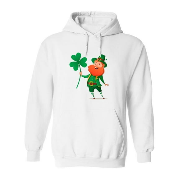 Leprechaun  Hoodie Men -Image by Shutterstock, Male Large