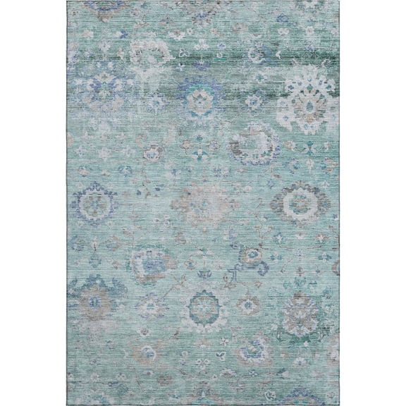 Dalyn Rugs Premium Machine Washable Mayfield AMF1107 Seafoam 2'6" x 3'10" Rug