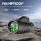 thumbnail image 5 of Telescopio monocular de alta potencia HD bifocal de 80x100, portátil, impermeable y antivaho, ideal para observación de aves, viajes, acampadas y senderismo (solo monocular)., 5 of 8