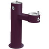 Elkay Outdoor Fountain Bi-Level Pedestal Non-Filtered, Non-Refrigerated Freeze Resistant Purple