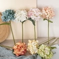 thumbnail image 6 of Travelwnat 5Packs Hydrangea Silk Flowers Heads Full Hydrangea Flowers Artificial with Stems for Wedding Home Party Shop Baby Shower Decor, 6 of 7