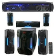 thumbnail image 1 of Peavey IPR2 3000 Class D Pro Power Amplifier 3,000 Watt Amp+Home Theater System, 1 of 10