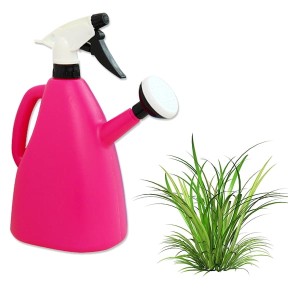 SASABAXI Garden Watering Can Rosy Polypropylene Gardeners School Use 1Pcs 9.1X5.1X3.7in
