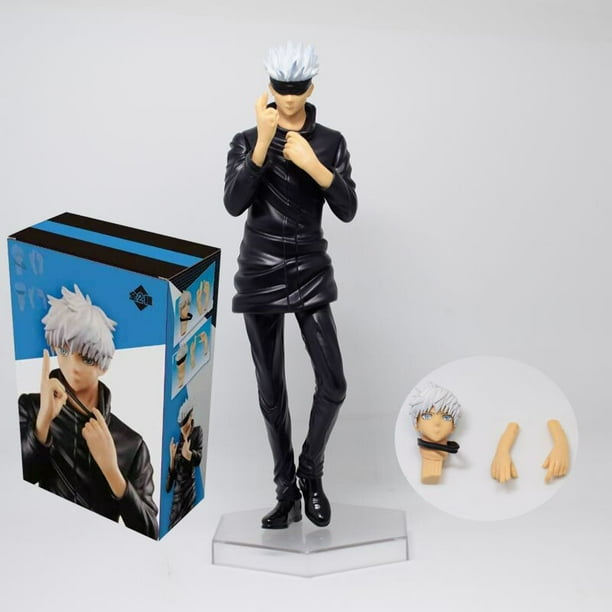 Figura DE ACCIÓN DE Jujutsu Kaisen Satoru Gojo, modelo de juguetes para adultos, 18cm Gong Bohan LED