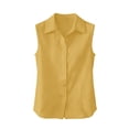 thumbnail image 5 of Women's Loose Fit Basic Vest Top Solid Color Elegant Versatile, 5 of 5