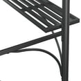 thumbnail image 3 of vidaXL Bbq Gazebo Anthracite Steel, PC board 86.6 x 45.3 x 90.6 in Hooks, 3 of 7