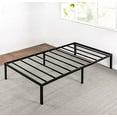 thumbnail image 2 of Best Price -Mattress 14 Inch Metal Platform Bed, Heavy Duty Steel Slats, No Box Spring Needed, Easy Assembly, Black, Twin XL, 2 of 5