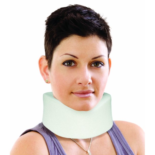 Mueller Sports Medicine Cervical Collar Neck, White, One Size Walmart