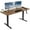 Vintage Brown/Black, variant on VIVO Manual 60” x 24” Stand Up Desk | Light Wood Table Top, Black Frame