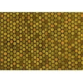 thumbnail image 1 of Ahgly Company Machine Washable Indoor Rectangle Abstract Yellow Modern Area Rugs, 5' x 8', 1 of 4